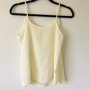 Pastel Yellow Tank Top